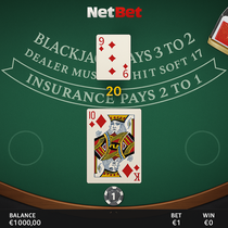 NetBet - Blackjack Table Game - Online Casino