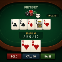 NetBet - Poker Table Game - Online Casino